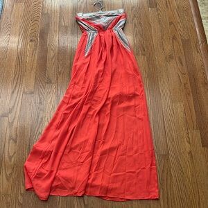 Coral dress